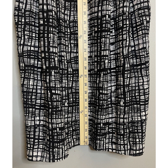 Michael Kors Womens Sheath Wool Blend Tweed Dress Size 4 Black and White - Picture 4 of 6